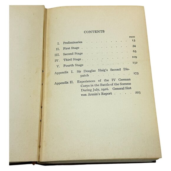 The "Battle of the Somme" J Book HC Antique 1917 Picture Cover Grosset Dunlap - Picture 6 of 16